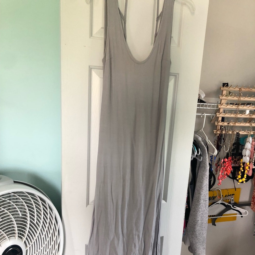 Purplish-Gray Tobi Maxi Dress
